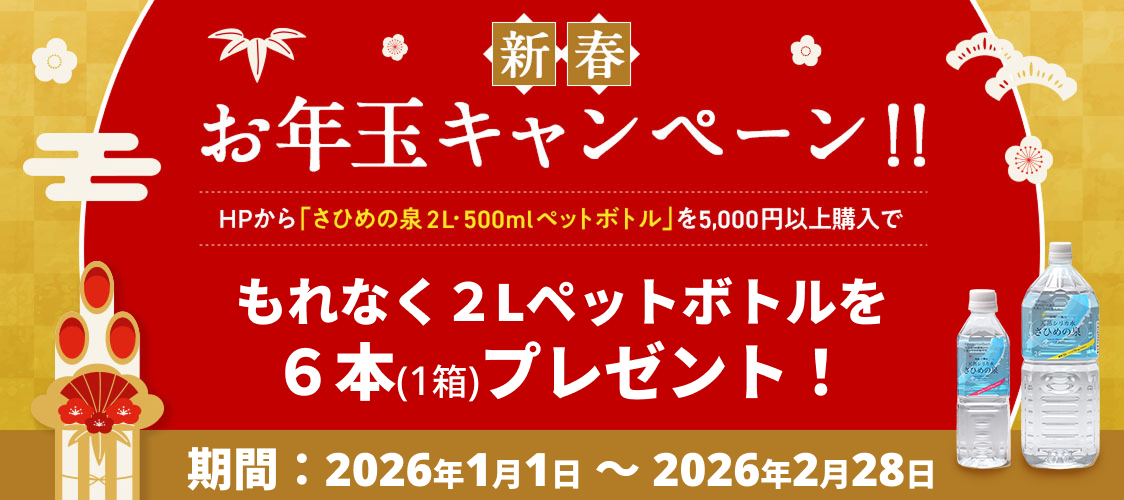 新春お年玉キャンペーン